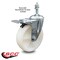 Service Caster 5 Inch Nylon Wheel Swivel 3/8 Inch Threaded Stem Caster Total Lock Brake SCC SCC-TSTTL20S514-NYS-381615 - alternate 2